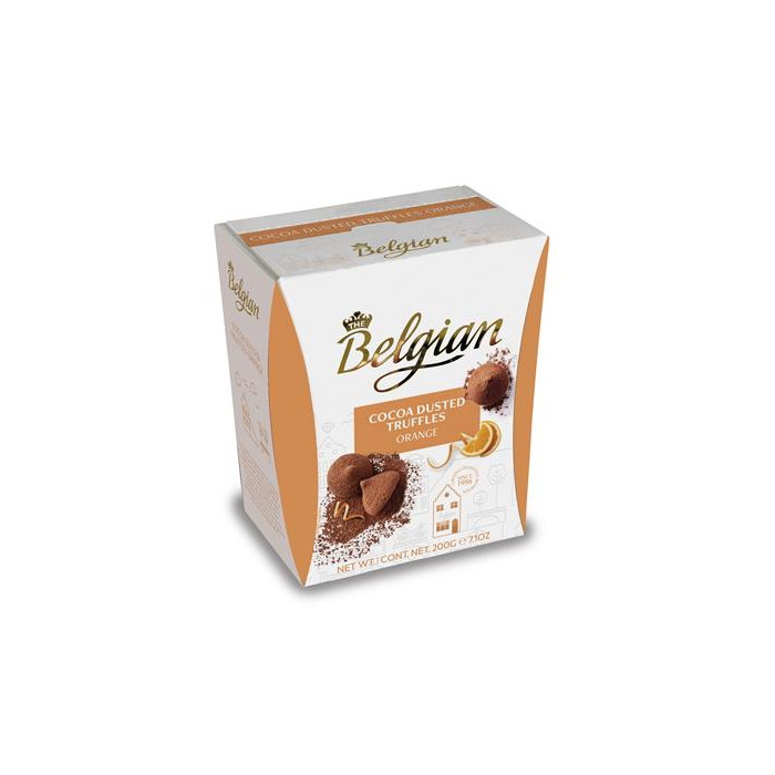Truffes Cacao Orange The Belgian 200g Boite