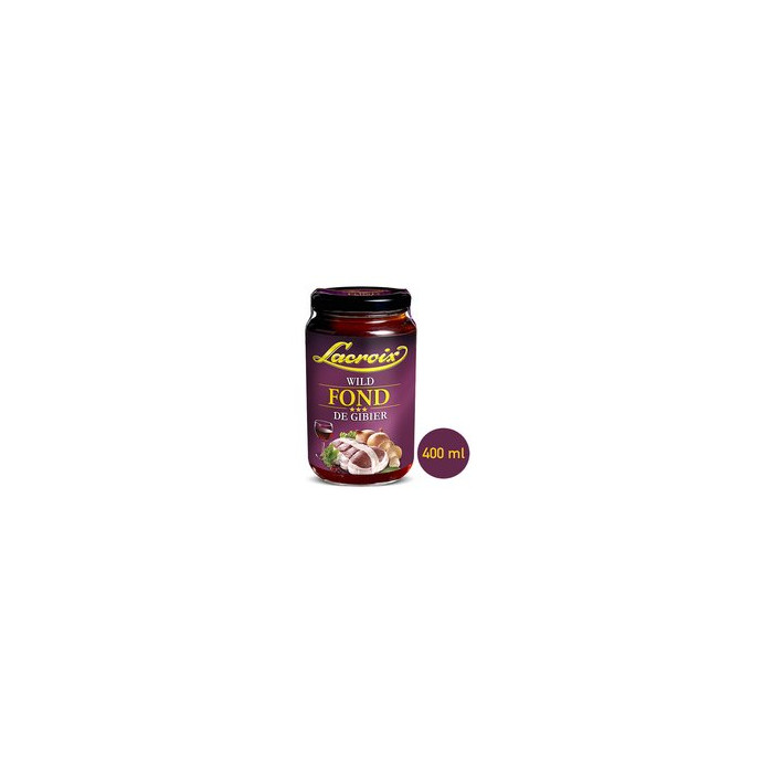 Fond de Gibier Bocal 400ml Lacroix