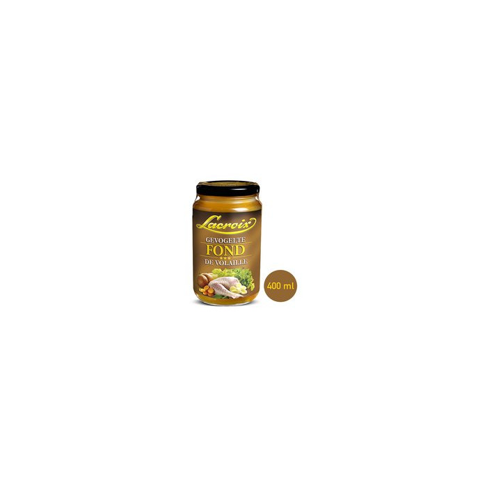 Fond de Volaille Bocal 400ml Lacroix