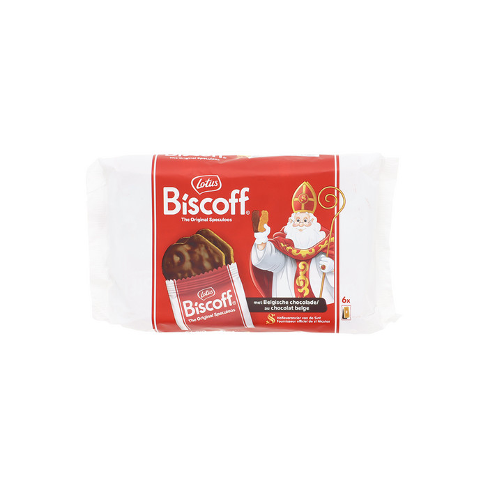 St Nicolas Spéculoos au Chocolat (6x35g) Lotus
