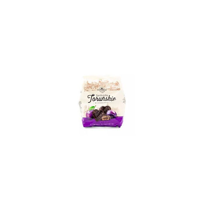 Torunskie - Biscuits au Pain d'Epices fourrés à la Prune 150g Polonia