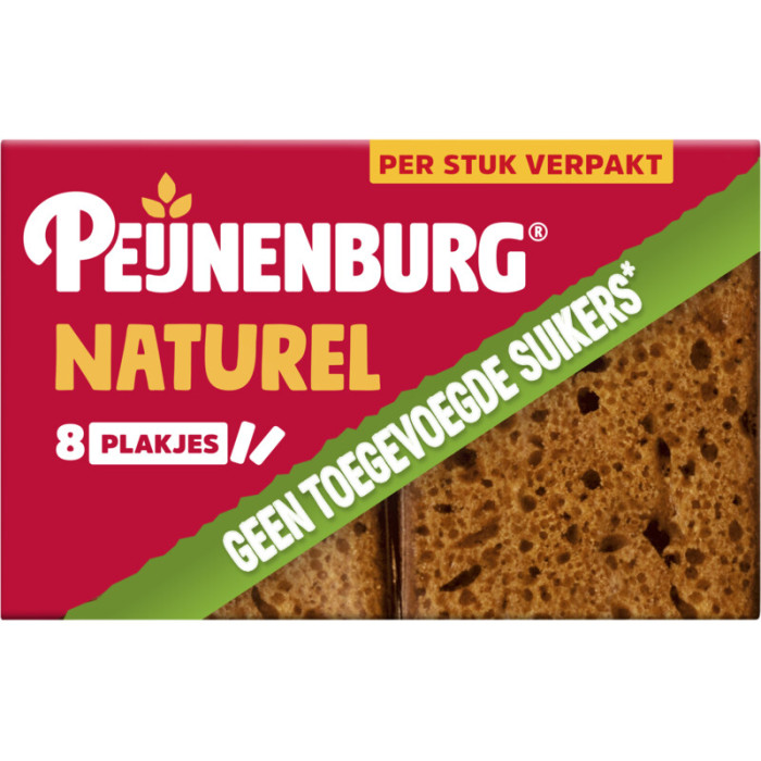 Pain Epices Naturel Sans Sucre Ajouté (8 x1 tranche) Peijnenburg