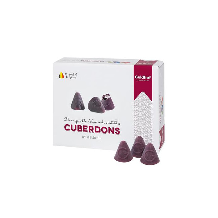 Cuberdon Framboise (Gros 18-20g) VRAC 2kgs Geldhof
