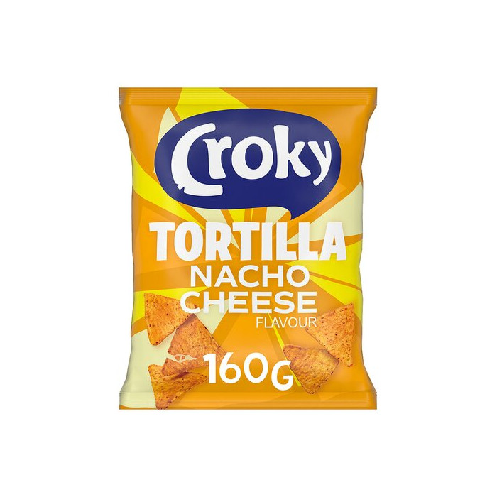 Tortilla Nacho Cheese 160g Croky