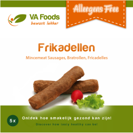 Fricadellen (Fricadelle Végétalienne)  5 x 68g VA Foods DLC 28/4/2026