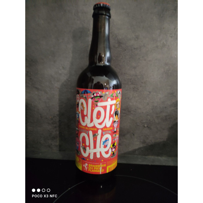 Bière Anosteké du Carnaval "Clet'Che"75cl