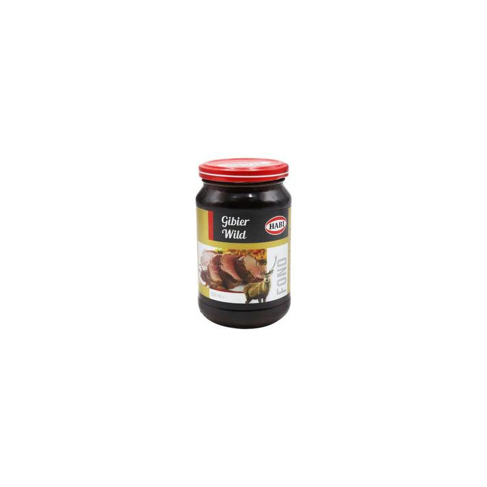 Fond de Gibier "PROMO" Bocal 350ml Habi