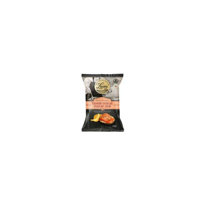 Chips Saveur Saumon Gravelax 125g Lucien