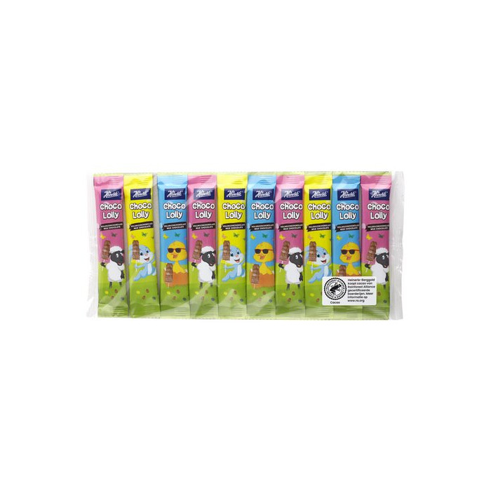 Pâques Sucette chocolat au Lait x 10
