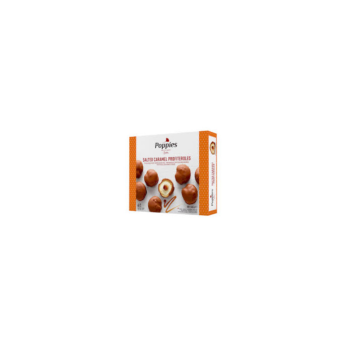 Profiteroles Caramel Beurre Salé (20 x 60g) Poppies