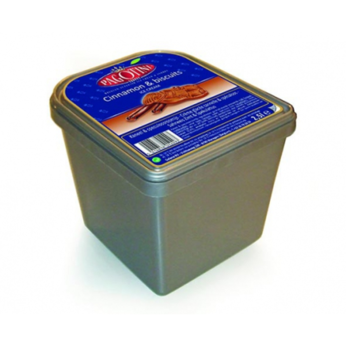Glace Cannelle Spéculoos Belge 2.5 L (25 boules) Pagotini