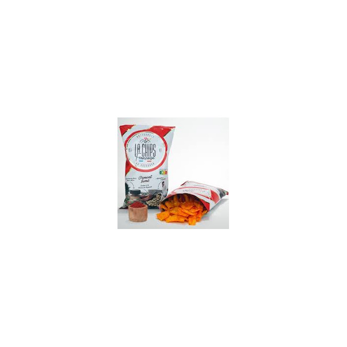 Chips au Piment fumé du Béarn 130g Ferme Coquerel