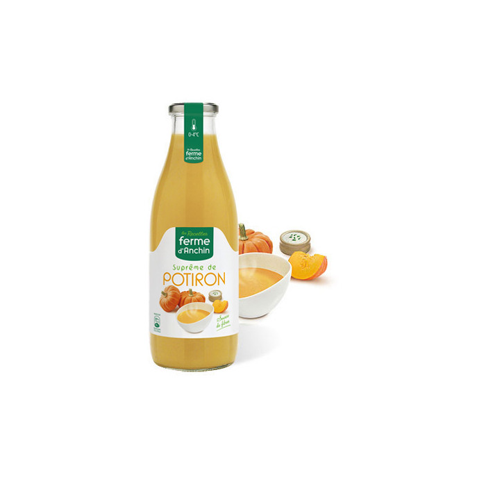 Soupe Fraiche Suprême de Potiron 98.5cl Ferme d'Anchin
