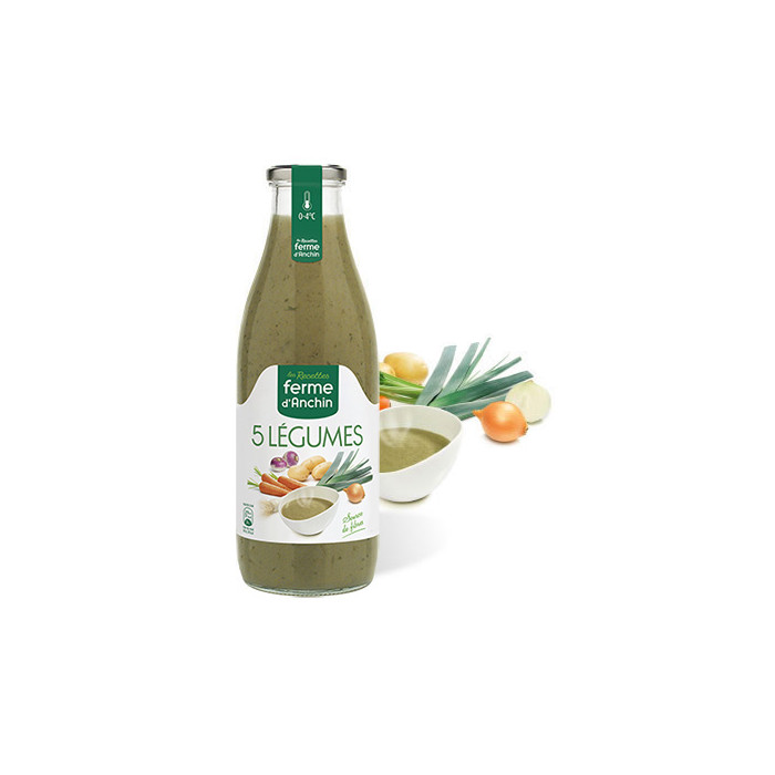 Soupe Fraiche 5 Légumes 98.5cl Ferme d'Anchin