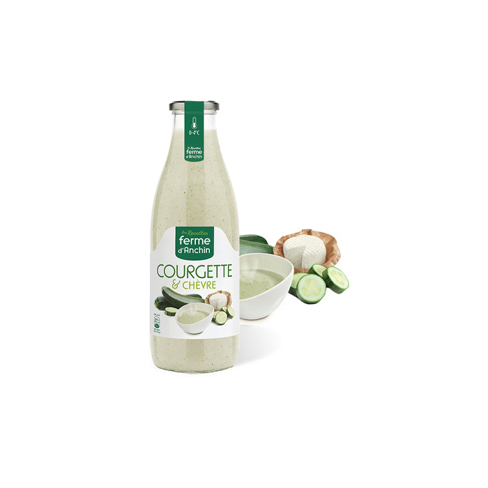 Soupe Fraiche Courgette Chèvre 98.5cl Ferme d'Anchin