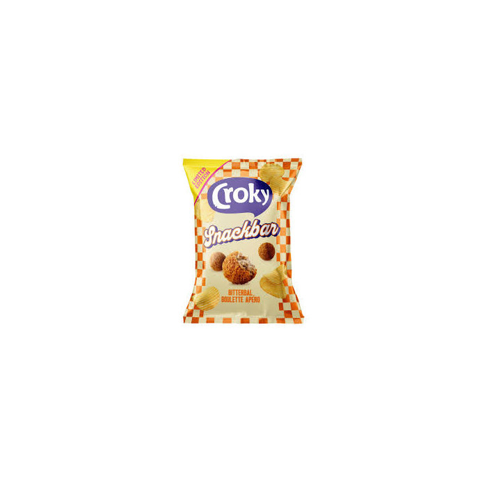 Chips Saveur Boulette Apéro 130g Croky