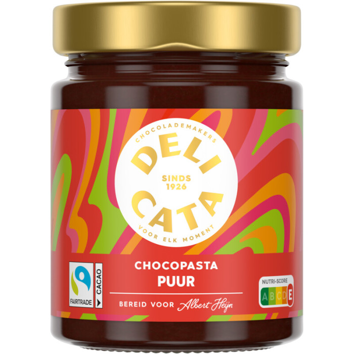 Pâte à Tartiner Chocolat Noir 330g Délicata