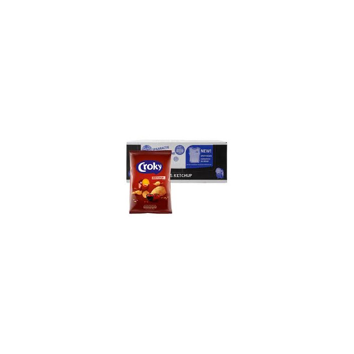 Chips au Ketchup Carton 20 x 40g Croky