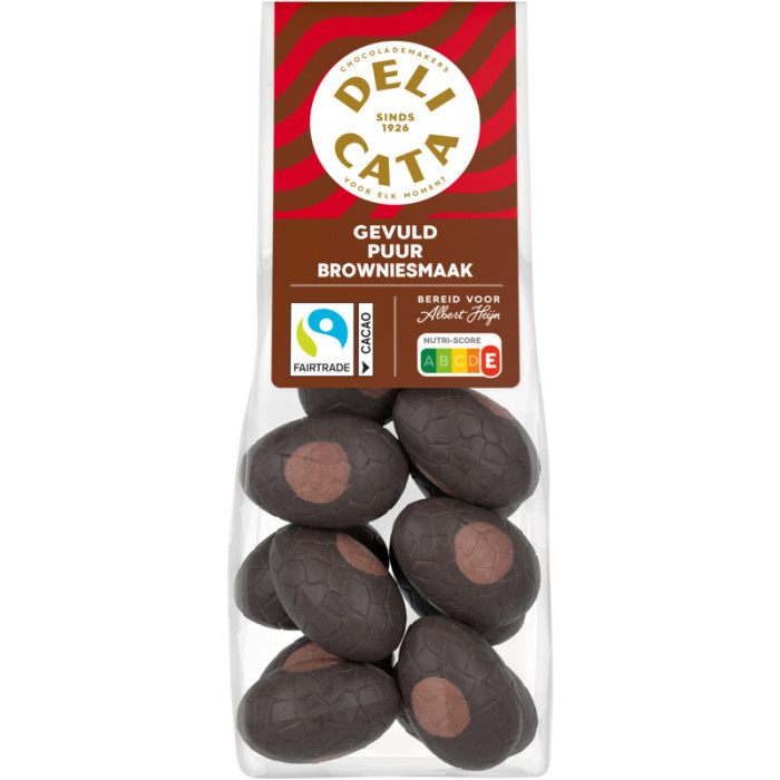 Œufs Pâques Choco Noir Brownie 150g Delicata