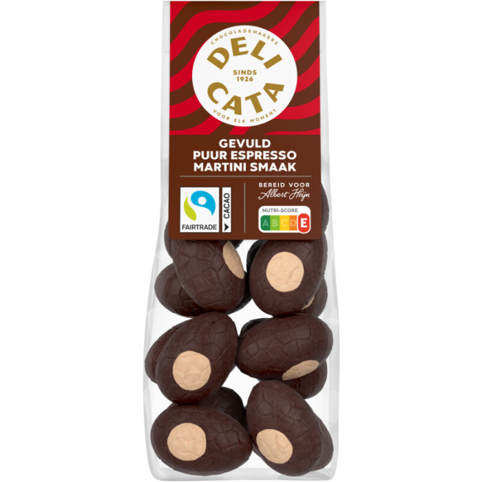 Œufs Pâques Choco Noir Expresso 150g Delicata