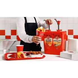 Sauce Hamburger "Hot" Pauwels 5 L BIB