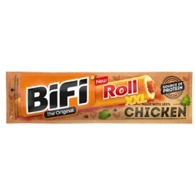 Bifi Rouleau au Poulet XXL "Roll Chicken" Carton Présentoir de 24 x 70g