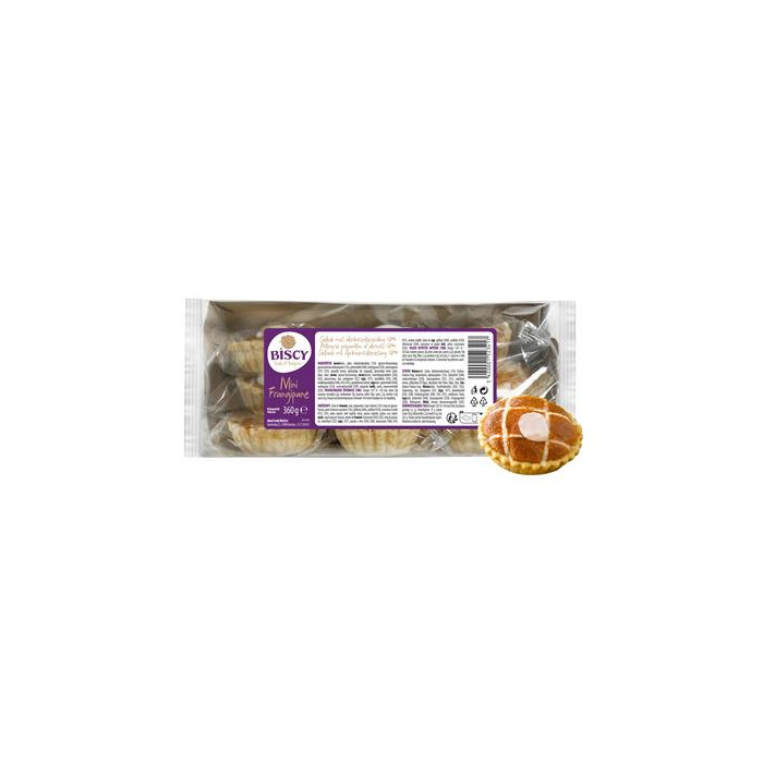 Frangipane Mini Carton de 10 x 360g (9 pcs) Biscy