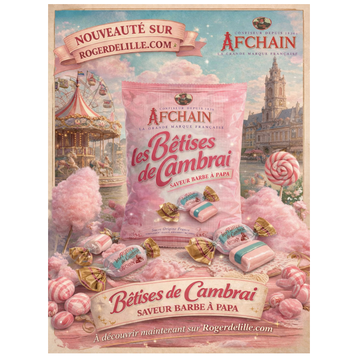 Bêtises Saveur Barbe à Papa 150g Afchain