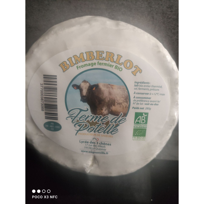 Fromage Le Bimberlot BIO 280g