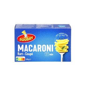 Macaronis Coupés 375g Soubry