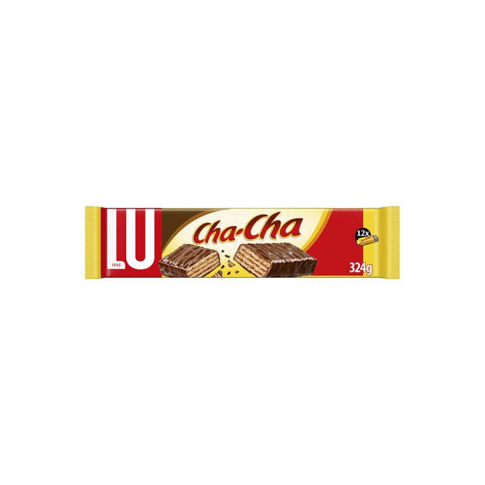 Cha Cha LOT de 12 Barres biscuitées 27g LU