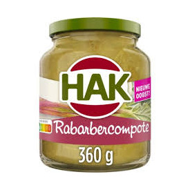Compote de Rhubarbe 360g Hak