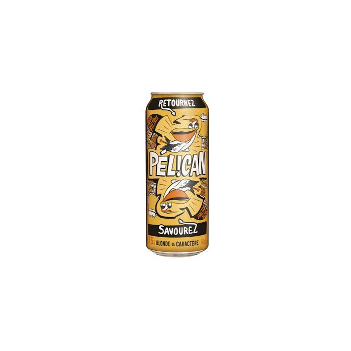 Bière Pélican Blonde Canette 50cl