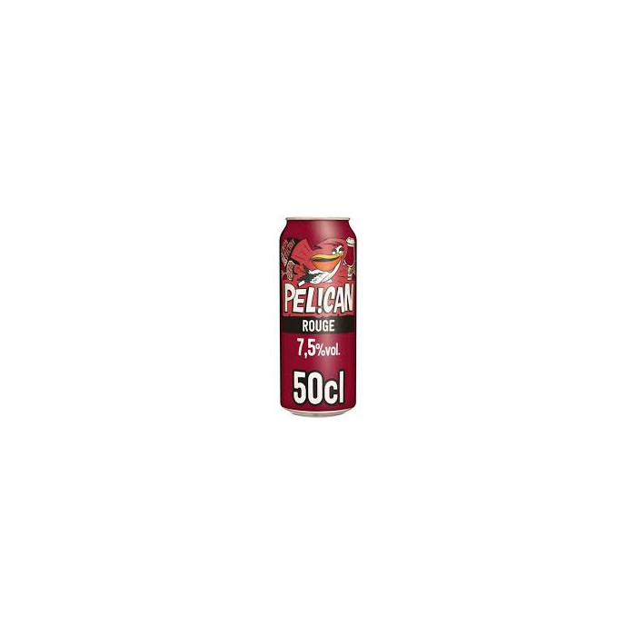 Bière Pélican Rouge Cerise Canette 50cl