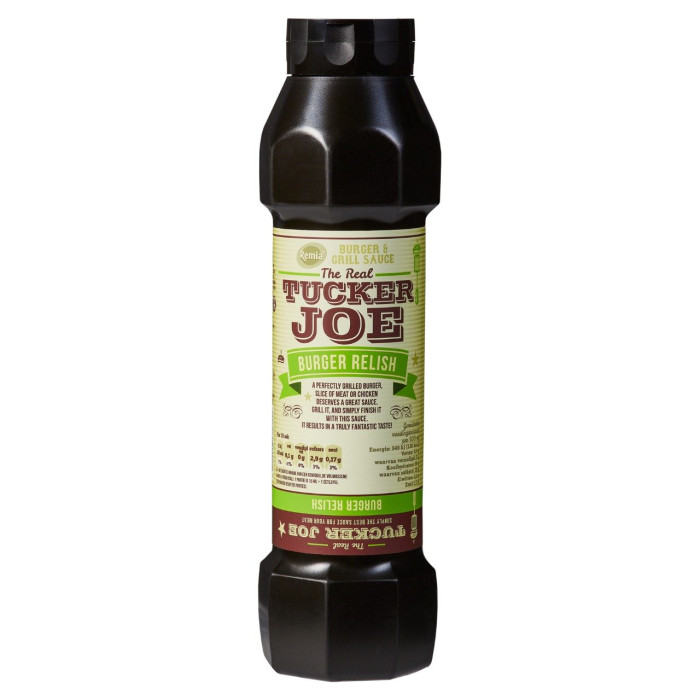 Sauce Burger & Grill "Burger Relish" Tucker Joe Rémia Tube 800ml