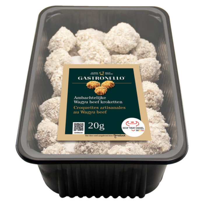 Croquettes Apéro Boeuf Wagyu 50 x 20g Gastronello