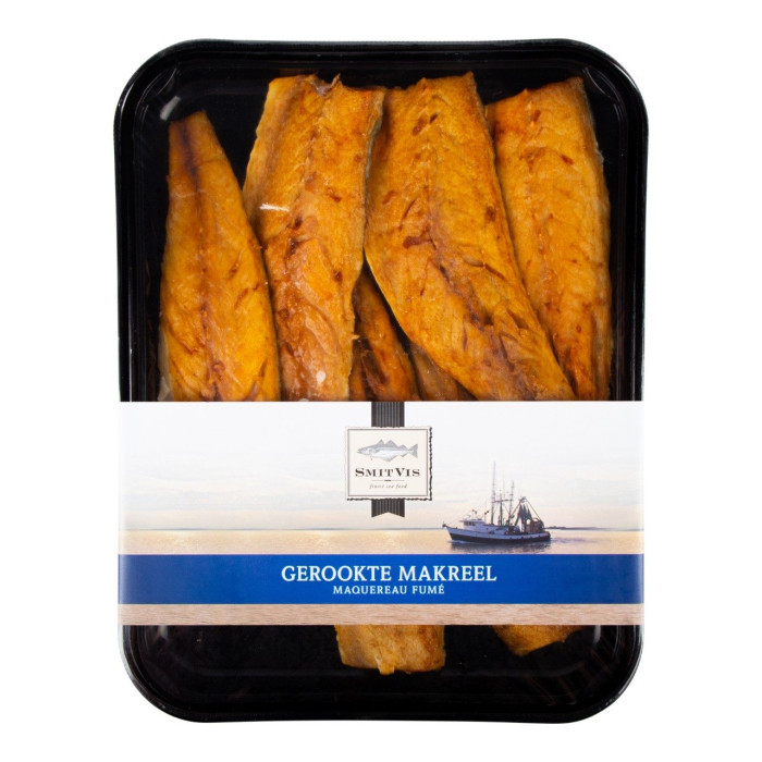 Filet de Maquereau Fumé Naturel 500g Smitvis