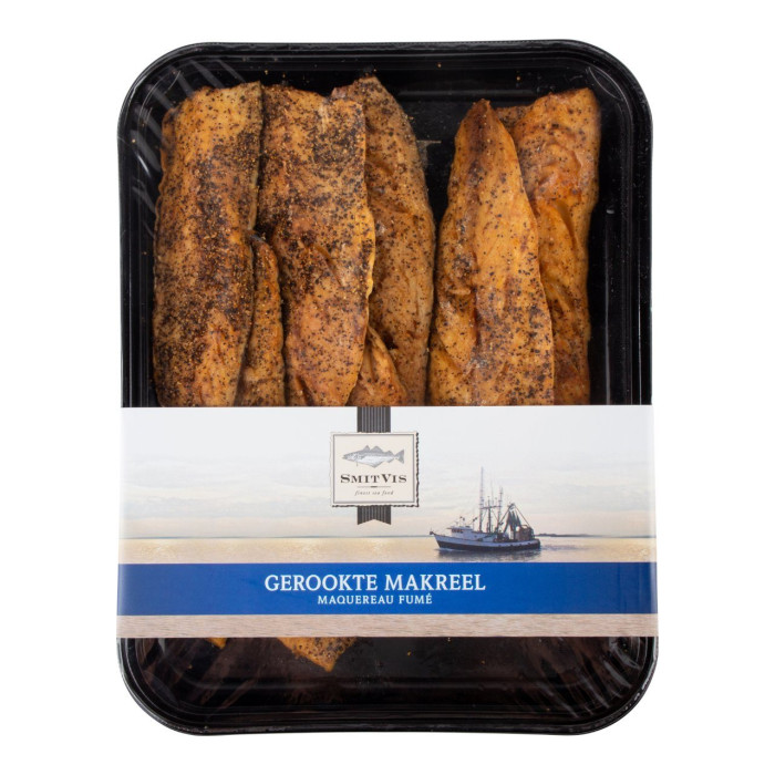 Filet de Maquereau Fumé au Poivre 500g Smitvis