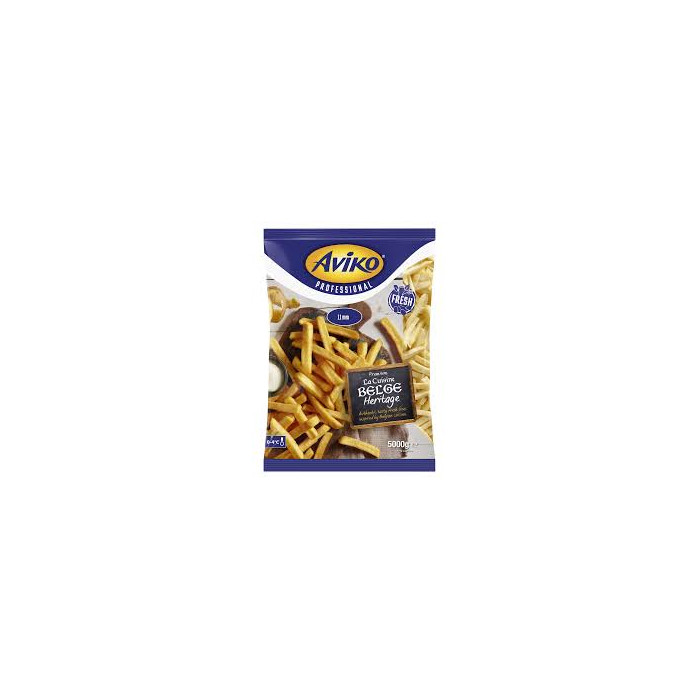Frites Belges "Héritage" Fraîches Précuites (11mm) Carton 10kgs