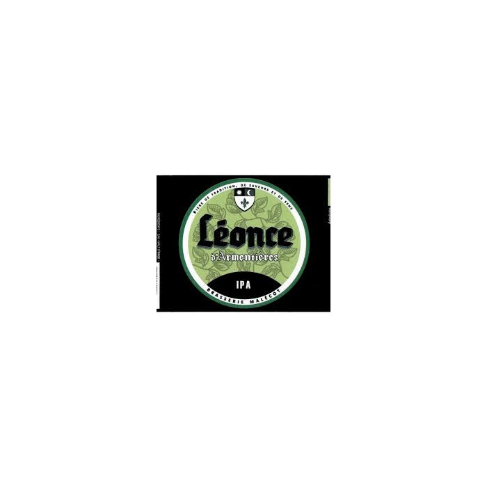 Bière Léonce d'Armentières IPA 33cl