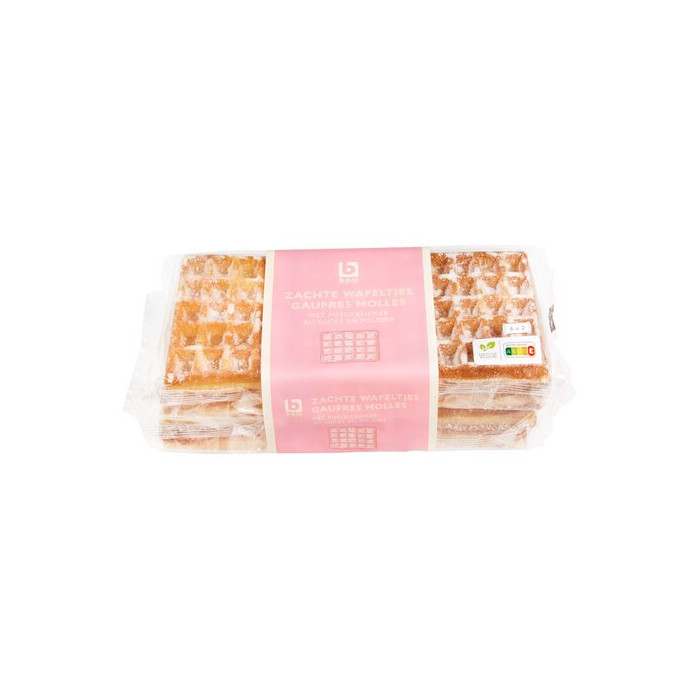 Gaufres Poudrées "1er Prix" 6 x 50g Boni