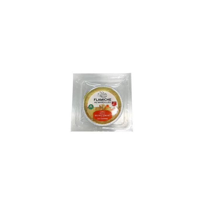 Flamiche Maroilles "MINI" surgelée 90g Defroidmont