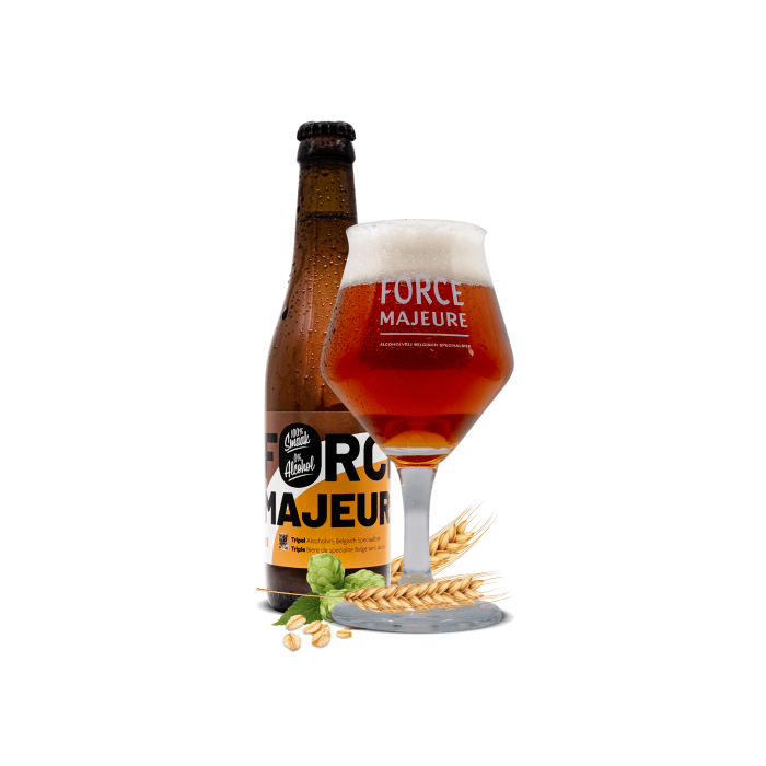 Bière Force Majeure Triple Sans Alcool 33cl