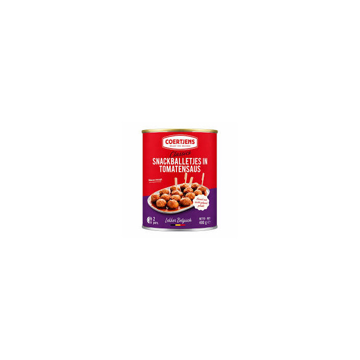 Boulettes Apéritives à la Tomate Coertjens 400g Boite
