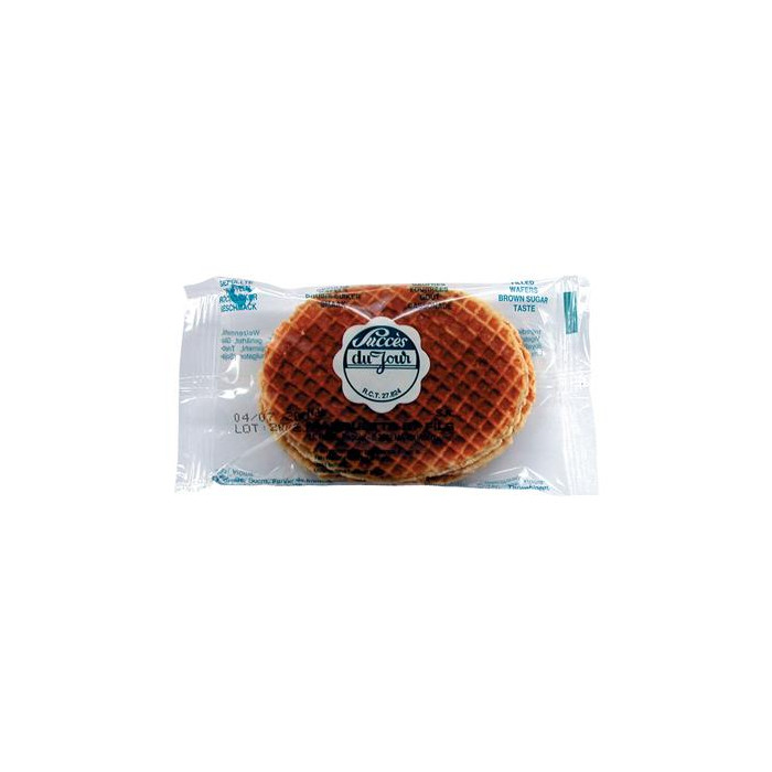 Gaufres Fourrées Vergeoise (sachet 3 Gaufres) Succès du Jour