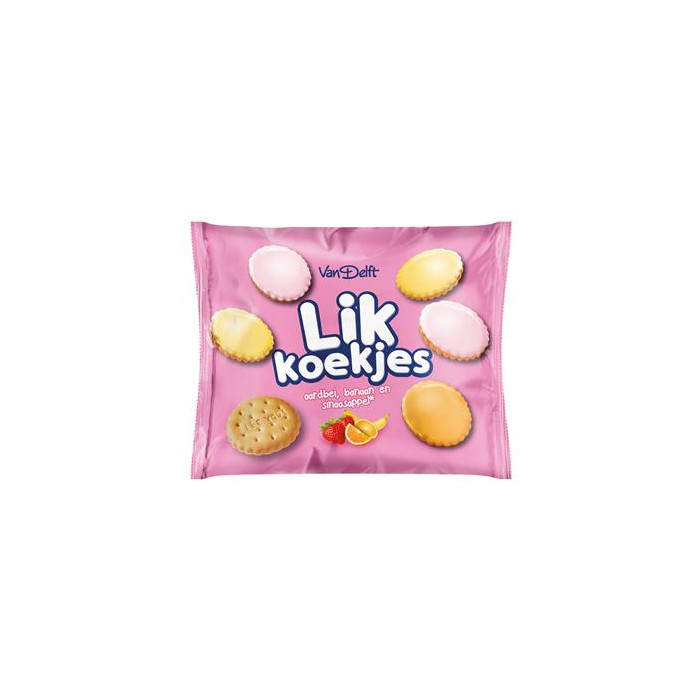 Biscuits à lécher Original Mix "Lik Koekjes" 200g Van Delft