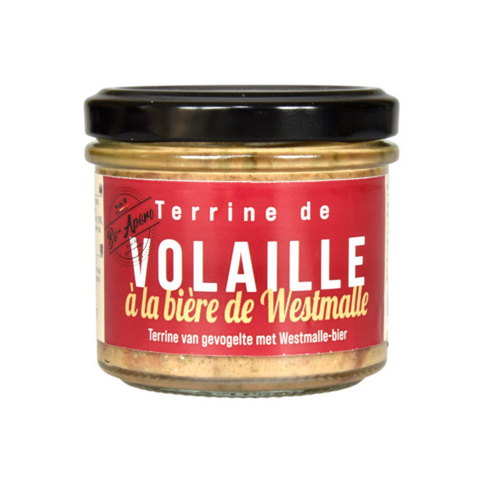 Terrine Volaille à la Bière Westmalle 90g Be Apéro
