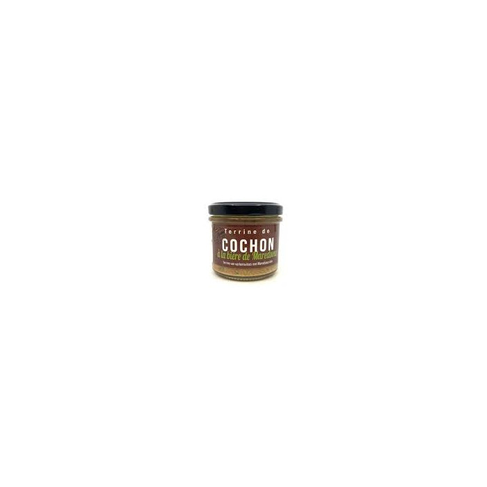 Terrine Cochon à la Bière Maredsous Brune 90g Be Apéro