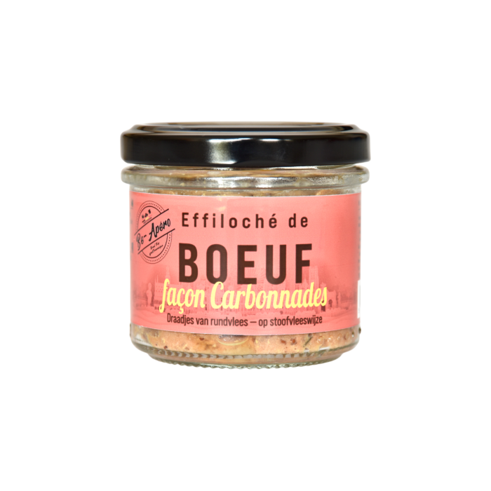 Effiloché de Boeuf Façon Carbonnade 90g Be Apéro