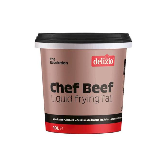 Graisse de Boeuf Belge Liquide Bidon  10 Litres Délizio